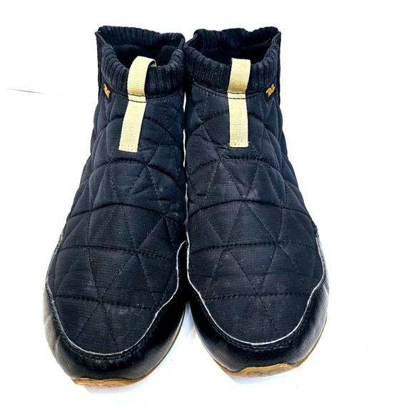 Teva ReEmber Mid Black Quilted  Ankle Boots - Picture 3 of 10